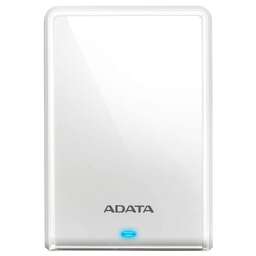 ADATA Жесткий диск внешний HV620 Slim AHV620S-2TU31-CWH 2ТВ 2.5" USB 3.1, 5400rpm, 11.5mm, White, RTL (463081)