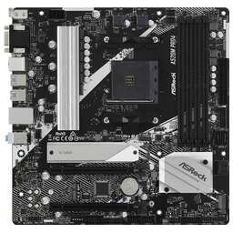 ASROCK Материнская плата A520M PRO4 Soc-AM4 AMD A520 4xDDR4 mATX AC`97 8ch(7.1) GbLAN RAID+VGA+HDMI+DP