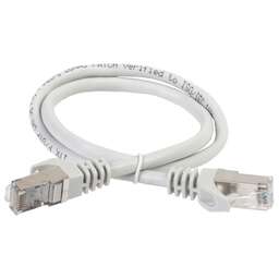 ITK Патч-корд PC01-C5EF-1M5 FTP RJ-45 вил.-вилка RJ-45 кат.5E 1.5м серый ПВХ (уп.:1шт)