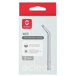 OCLEAN Комплект насадок для Ирригатора N23 (2шт), ортодонтические