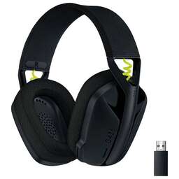 LOGITECH Наушники с микрофоном G435 черный/желтый накладные BT/Radio оголовье (981-001053)