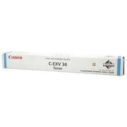 CANON Тонер C-EXV34C 3783B002 голубой туба для копира iR C2020/C2025/C2030/C2220/C2225/C2230