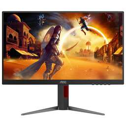 AOC 23.8" Монитор 24G4HA, 1920x1080, IPS, 200Гц, 2хHDMI, 1хDP, черный/красный
