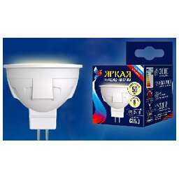 UNIEL (UL-00002424) LED-JCDR 6W/WW/GU5.3 Форма JCDR 3000K