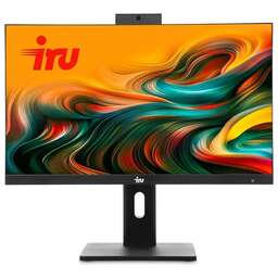 IRU Моноблок Tactio 23IP 23.8" Full HD i5 12400 (2.5) 16Gb SSD512Gb UHDG 730 Windows 11 Pro 64 WiFi BT 120W Cam черный 1920x1080 (RUS)