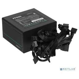 DEEPCOOL Блок питания ATX 650W PF650 80 PLUS (20+4pin) APFC 120mm fan 6xSATA RTL