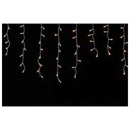 FUNRAY Бахрома IC-120WW, 3.0*0.7м, 120 LED,теп.бел., IP20, прозрачный шнур 1,5м, FUNRAY