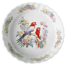 POMIDORO POMI D'ORO P035118 Parrots Блюдо круглое
