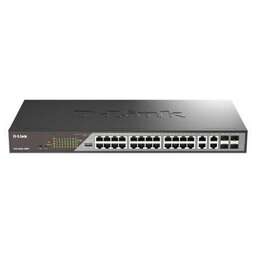 D-LINK Коммутатор 24PORT 10/100/1000M T/SFP DSS-200G-28MP/A1A