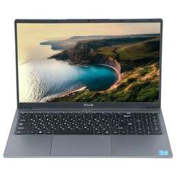 HORIZONT Ноутбук H-book 15IPK1 15.6", 2024, IPS, Intel Core i5 1235U 1.3ГГц, 10-ядерный, 8ГБ DDR4, 256ГБ SSD, Intel Iris Xe graphics, Windows 11 Pro (для ознакомления), серый [t52e3wg]