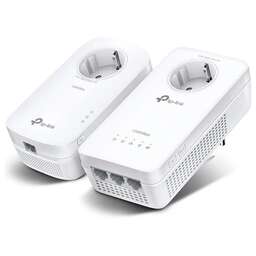TP-LINK Адаптер Powerline TL-WPA8631P Kit Gigabit Ethernet