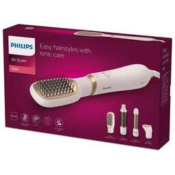 PHILIPS Фен-щетка BHA310/00 800Вт бежевый