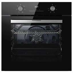 KUPPERSBERG Духовой шкаф электрический High-Tech HO 606 X line, 78л, дверца с 2 стеклами, черный