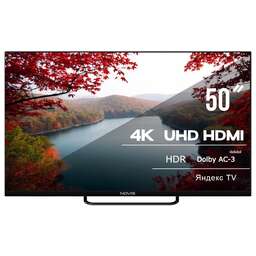 NOVIS NTV-U5001TS UHD SMART TV Яндекс