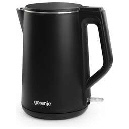 GORENJE Чайник электрический K15DWBK 1.5л. 2200Вт черный корпус: металл