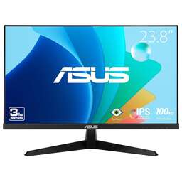 ASUS Монитор 23.8" VY249HF черный IPS LED 16:9 HDMI матовая 250cd 178гр/178гр 1920x1080 100Hz FHD 3.4кг