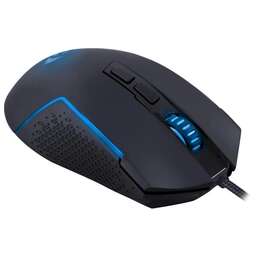 DEFENDER Мышь проводная игровая Redragon Trident Lite (Трезубец Лайт) черная,RGB,7кн,8000dpi