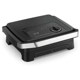 TEFAL Электрогриль GC2728E0, серебристый и черный
