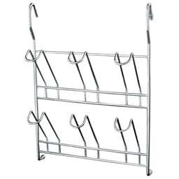 РОССИЯ RUS-285015 Zn Сушилка для посуды на рейлинг навесная