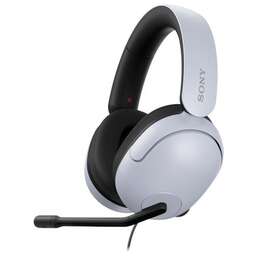 SONY Гарнитура накладные INZONE H3 1.2м белый/черный проводные оголовье (MDRG300/W)
