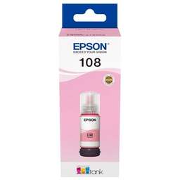 EPSON Чернила 108 C13T09C64A, для , 70мл, светло-пурпурный