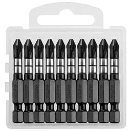 KRAFTOOL Impact PH2, 50 мм, 10 шт, ударные биты (26191-2-50-S10)