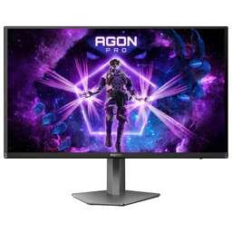 AOC 26.5" Монитор Agon AG276QKD2, 2560x1440, QD OLED, 500Гц, 2хHDMI, 1хDP, черный и серебристый