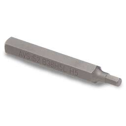 AVS Вставка 3/8" шестигранная 5 мм, длина 75 мм B38H5L