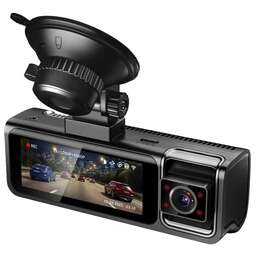 TRENDVISION Видеорегистратор Phantom 3CH GPS черный 1440x2560 1440p 170гр. GPS SA230D