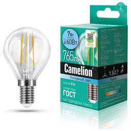 CAMELION (13458) LED7-G45-FL/845/E14