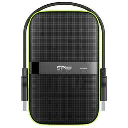 SILICON POWER Внешний диск HDD Armor A60 SP010TBPHDA60S3K, 1ТБ, черный