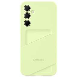 SAMSUNG Чехол (клип-кейс) Card Slot Case A35, для Galaxy A35, лайм [ef-oa356tmegru]