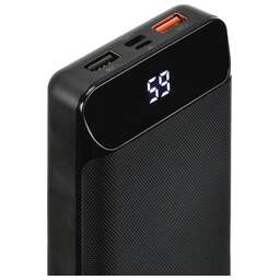 DIGMA Мобильный аккумулятор DG-20000-PL 20000mAh QC3.0/PD3.0 18W 3A 2xUSB-A/USB-C черный (DG-20000-PL-BK)