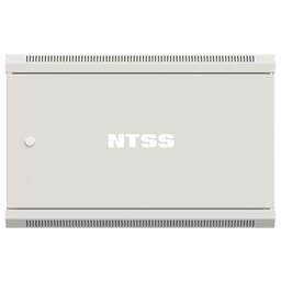 NTSS Шкаф коммутационный Премиум ( -W9U6060FD) настенный 9U 570x600мм пер.дв.металл 60кг серый 500мм 22кг 220град. 500мм IP20 сталь