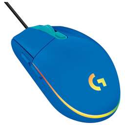 LOGITECH Мышь игровая проводная G203 - синий
