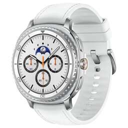 SAMSUNG Смарт-часы Galaxy Watch 8 Classic LTE 46мм, 1.34", белый/серебристый [sm-l505fzwacau]