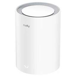 CUDY Бесшовный Mesh роутер M3000 (M3000(1-PACK) WHITE) AX3000 10/100/1000/2500BASE-T белый