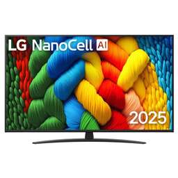 LG 55NANO81A6A.ARUG SMART TV 4K Ultra HD безрамочный