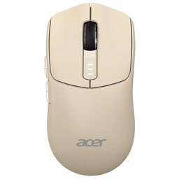 ACER Мышь OMR312 бежевый оптическая 3200dpi беспров. BT/Radio USB 5but (ZL.MCECC.037)
