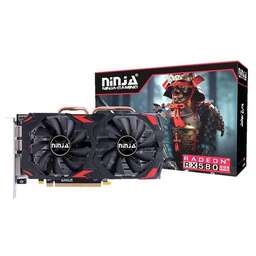 NINJA (SINOTEX) Видеокарта RX580 4GB GDDR5 256bit 2xDP HDMI 2FAN RTL