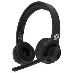 OKLICK Наушники с микрофоном Оклик HS-M310 черный 1.5м накладные BT оголовье (1978706)