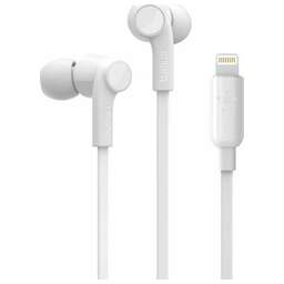 BELKIN Наушники-вкладыши проводные Soundform Headphones with Lightning Connector. Цвет: белый