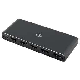 DIGMA Сплиттер аудио-видео DHSP-v2x4 HDMI (f)/4xHDMI (f) черный