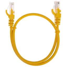 REXANT Патч-корд U/UTP, CAT 5e, RJ45-RJ45, 26AWG, LSZH, желтый, 0,5м