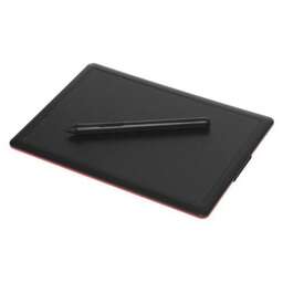 WACOM Графический планшет One CTL-472-S A6, черный/красный