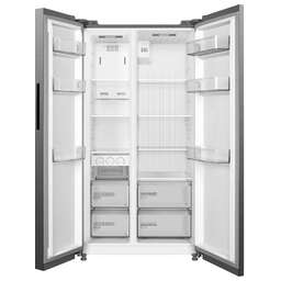 MIDEA Холодильник двухкамерный MDRS710FGE46 Side by Side, инверторный нержавеющая сталь