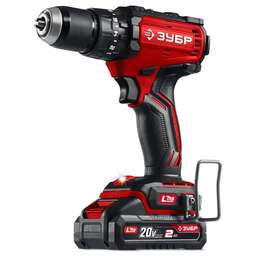 ЗУБР Дрель-шуруповерт ДБУ-65-22 40Вт аккум. патрон:быстрозажимной