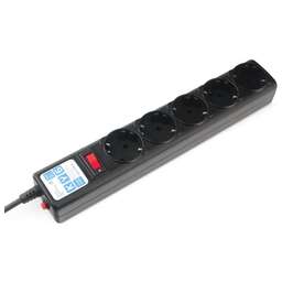 POWERCUBE SPG5-C2 1.9м (5 розеток) черный (коробка)