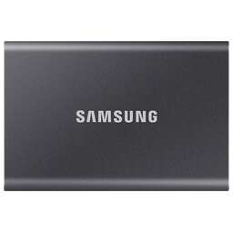 SAMSUNG Внешний диск SSD T7 MU-PC1T0T/WW, 1ТБ, черный