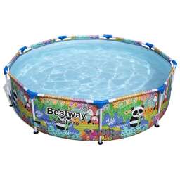 BESTWAY 5612F Бассейн 274*66 см с рисунком STEEL PRO (8901)